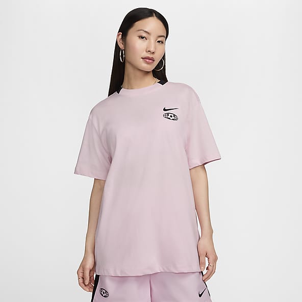 Pink nike shirt deals